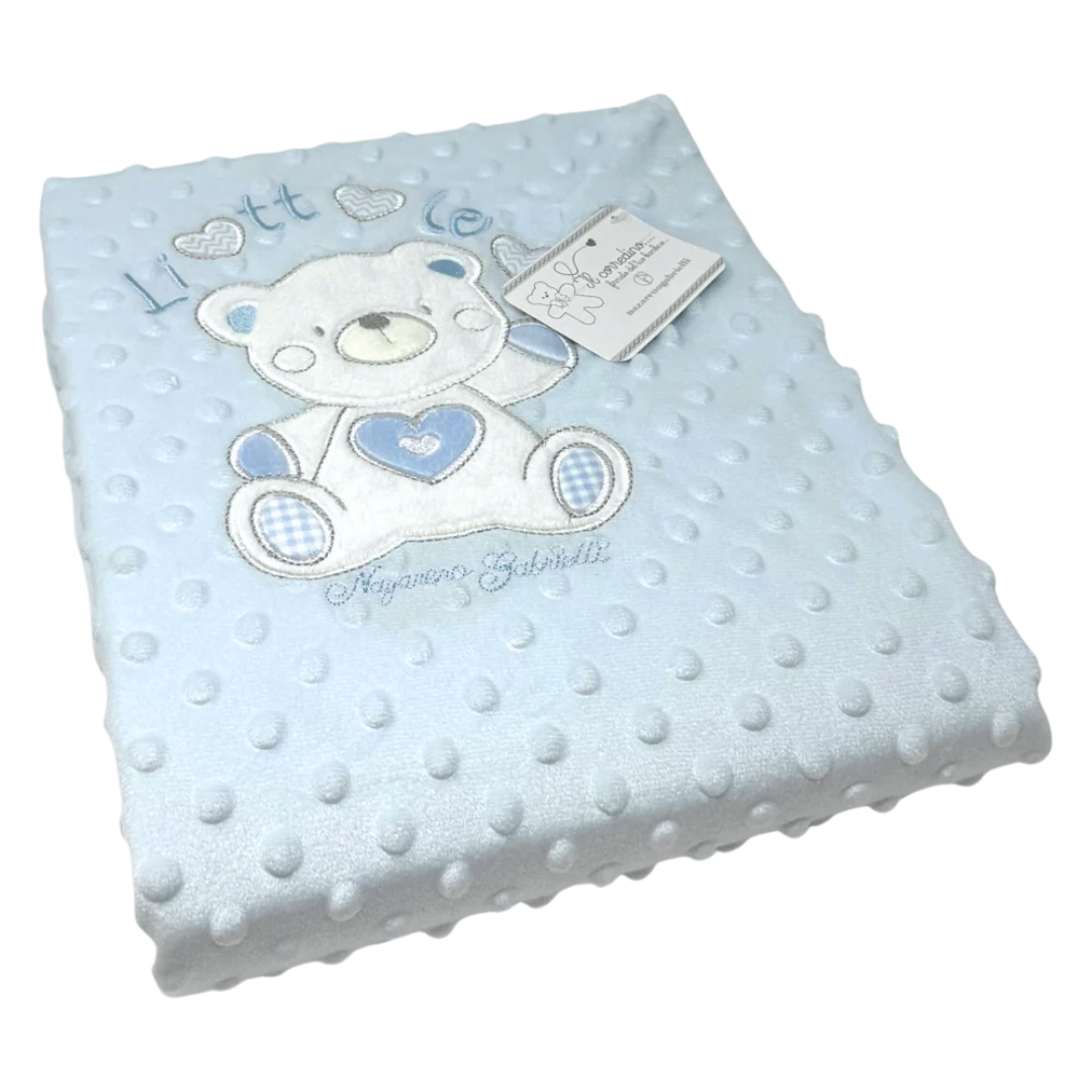 Copertina Nazareno Gabrielli Pile "Little" Azzurra Baby Culla