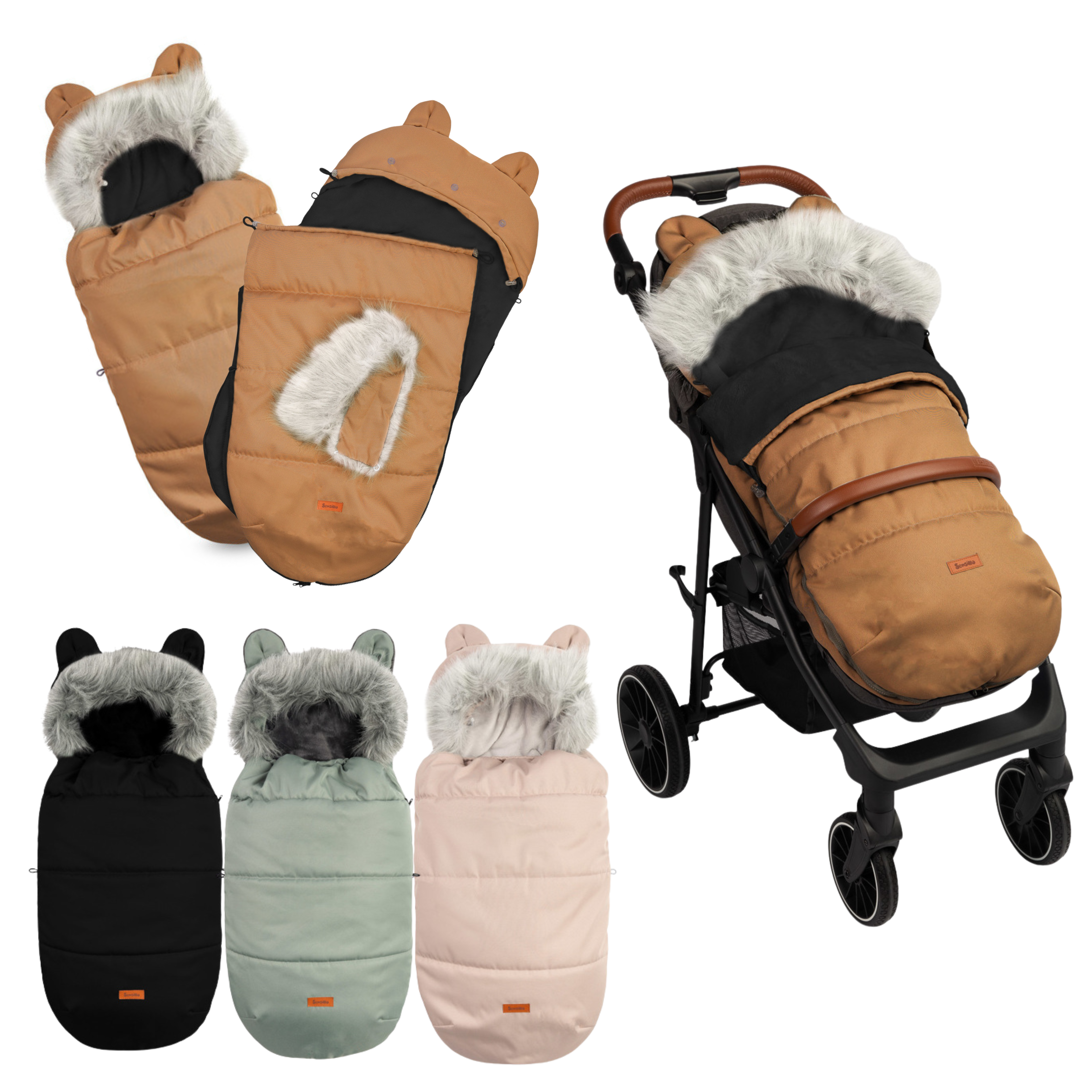 Sacco Antifreddo Passeggino Vari Colori