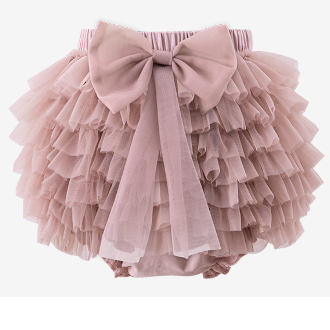 Gonna in Tulle con Fiocco per Bambina