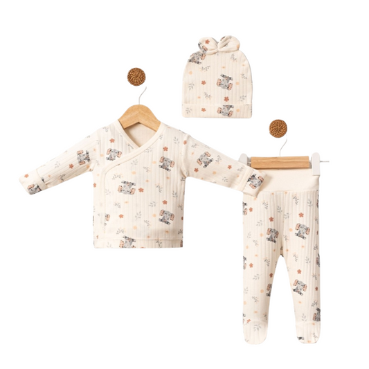 Set 3 Pezzi Bimba in Cotone