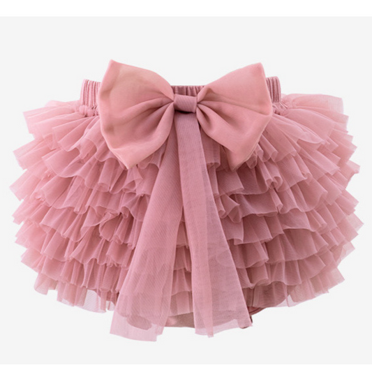 Gonna in Tulle con Fiocco per Bambina