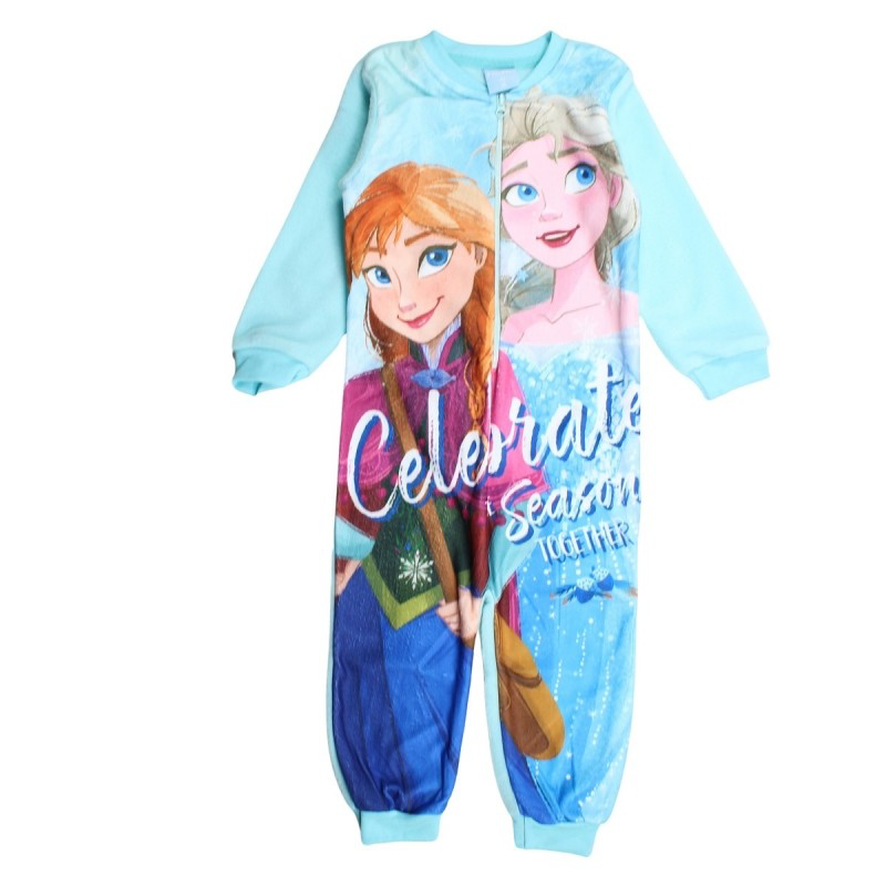 Tutione Intero in Pile Disney Frozen - Anna ed Elsa