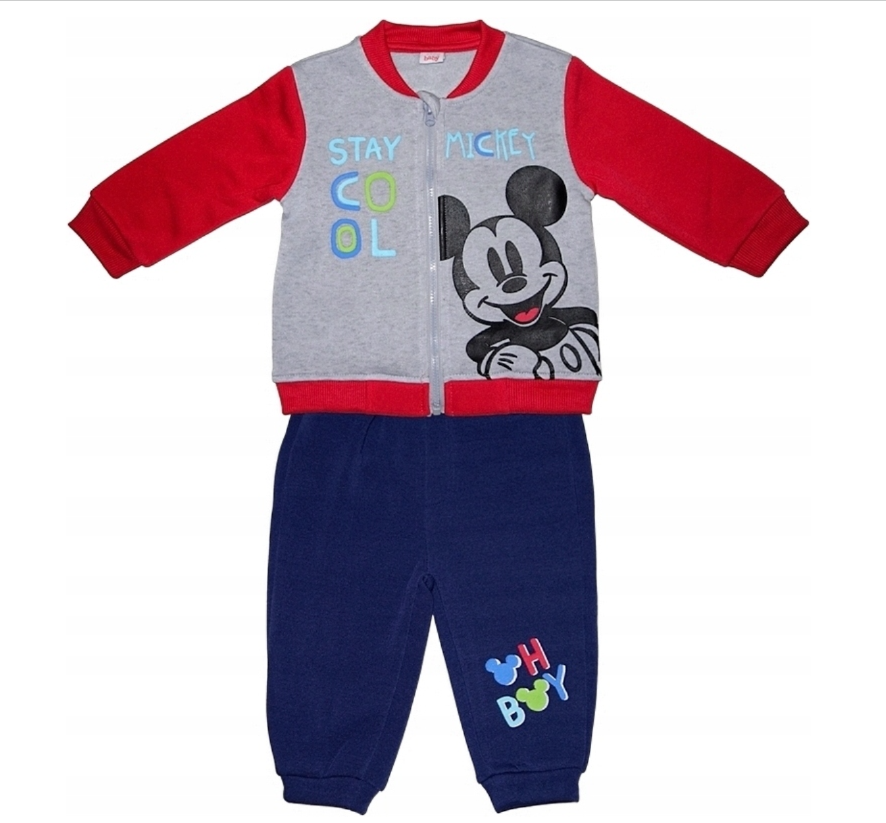 Tuta Mickey Mouse invernale Felpa con zip