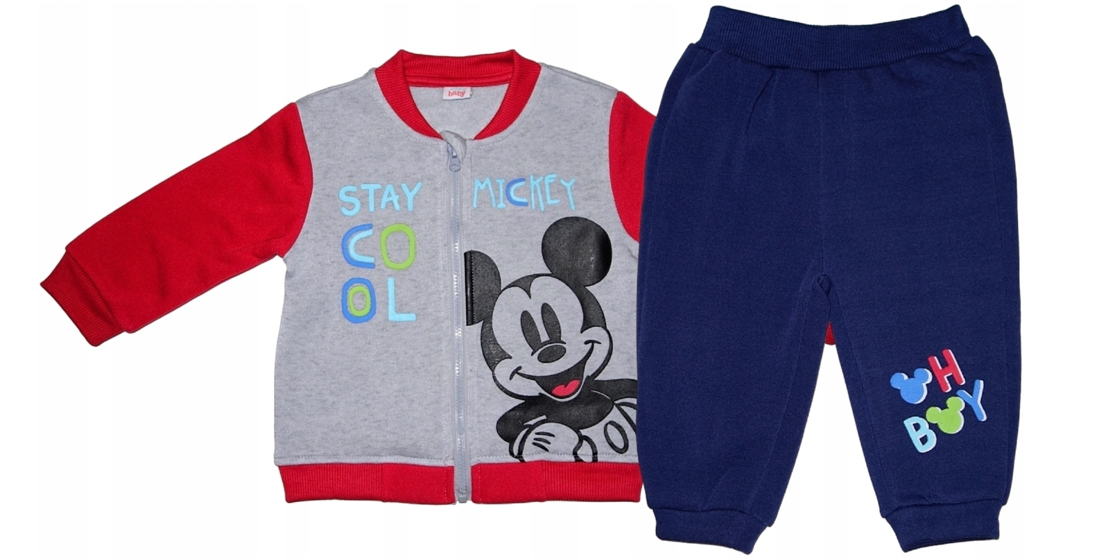 Tuta Mickey Mouse invernale Felpa con zip