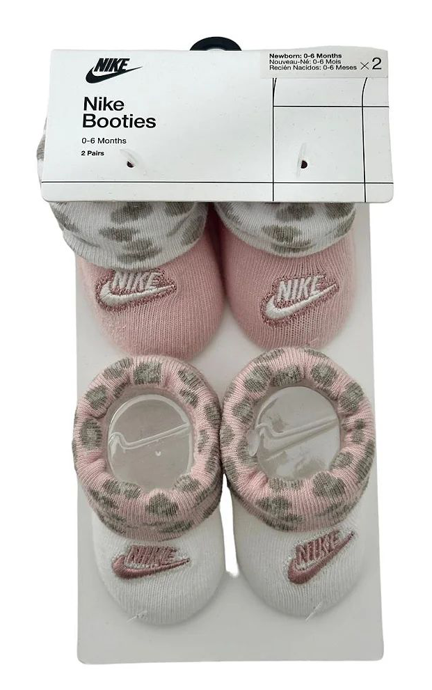 2 paia di babbucce Nike bimba 0-6mesi