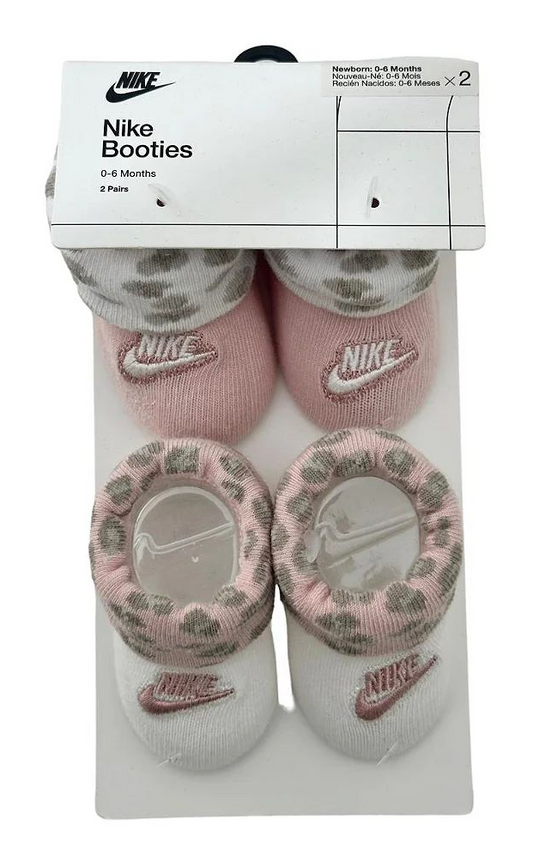 2 paia di babbucce Nike bimba 0-6mesi