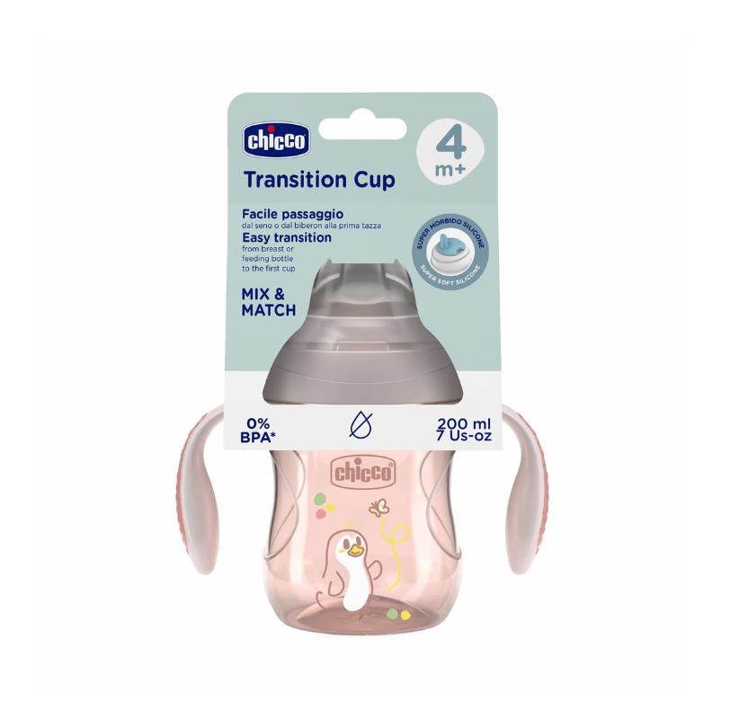 Tazza Transition Chicco 4m+ rosa