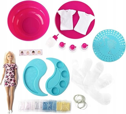 Barbie Macchina Tie Dye Creator con Pop