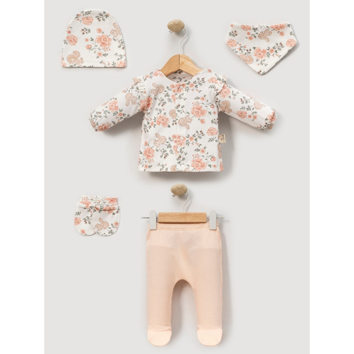 Completo Neonata Coordinato – Set Prima Nascita 100% cotone