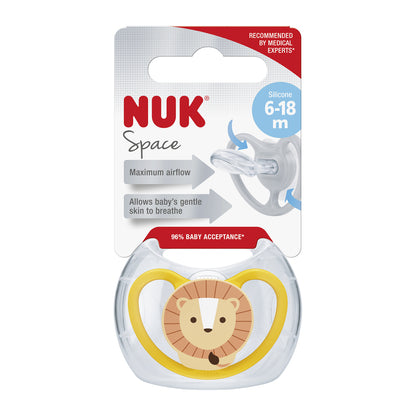 Ciuccio Nuk silicone leone