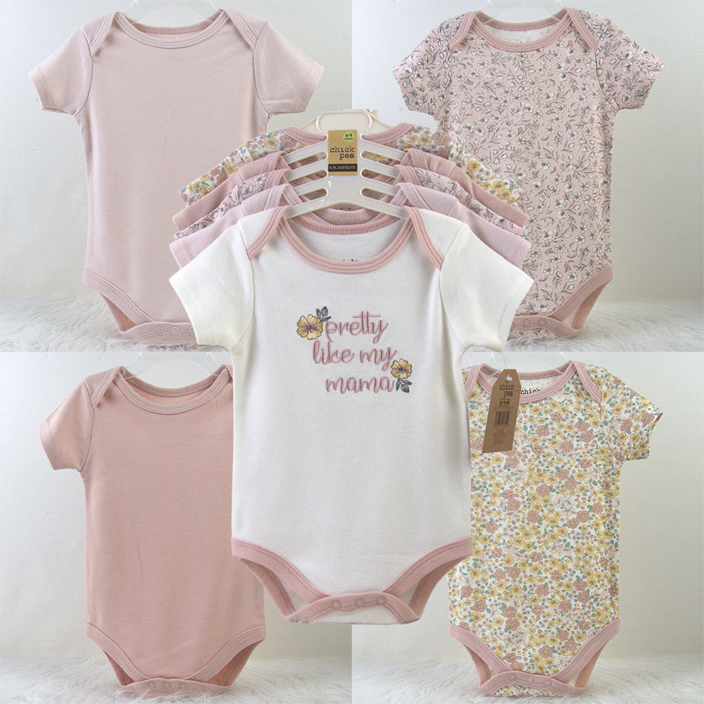 Set di Body in Cotone per Bambina - Stile Delicato e Confortevole