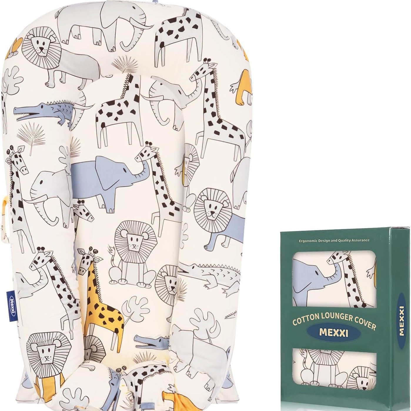 Nido Neonato Fantasia Safari – Lettino Portatile