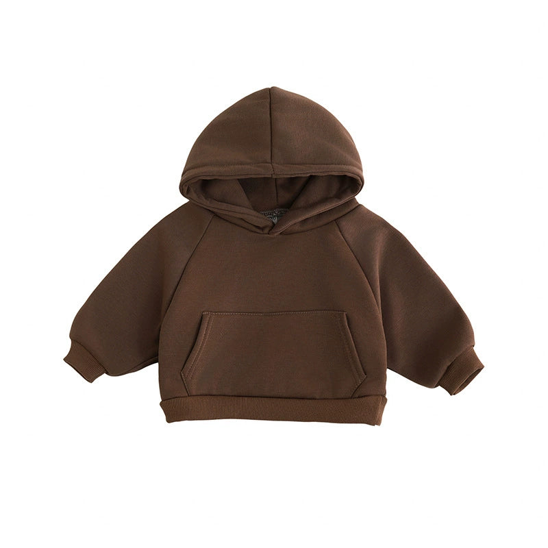 Felpa Unisex Hoodie Basic Morbida – Inverno