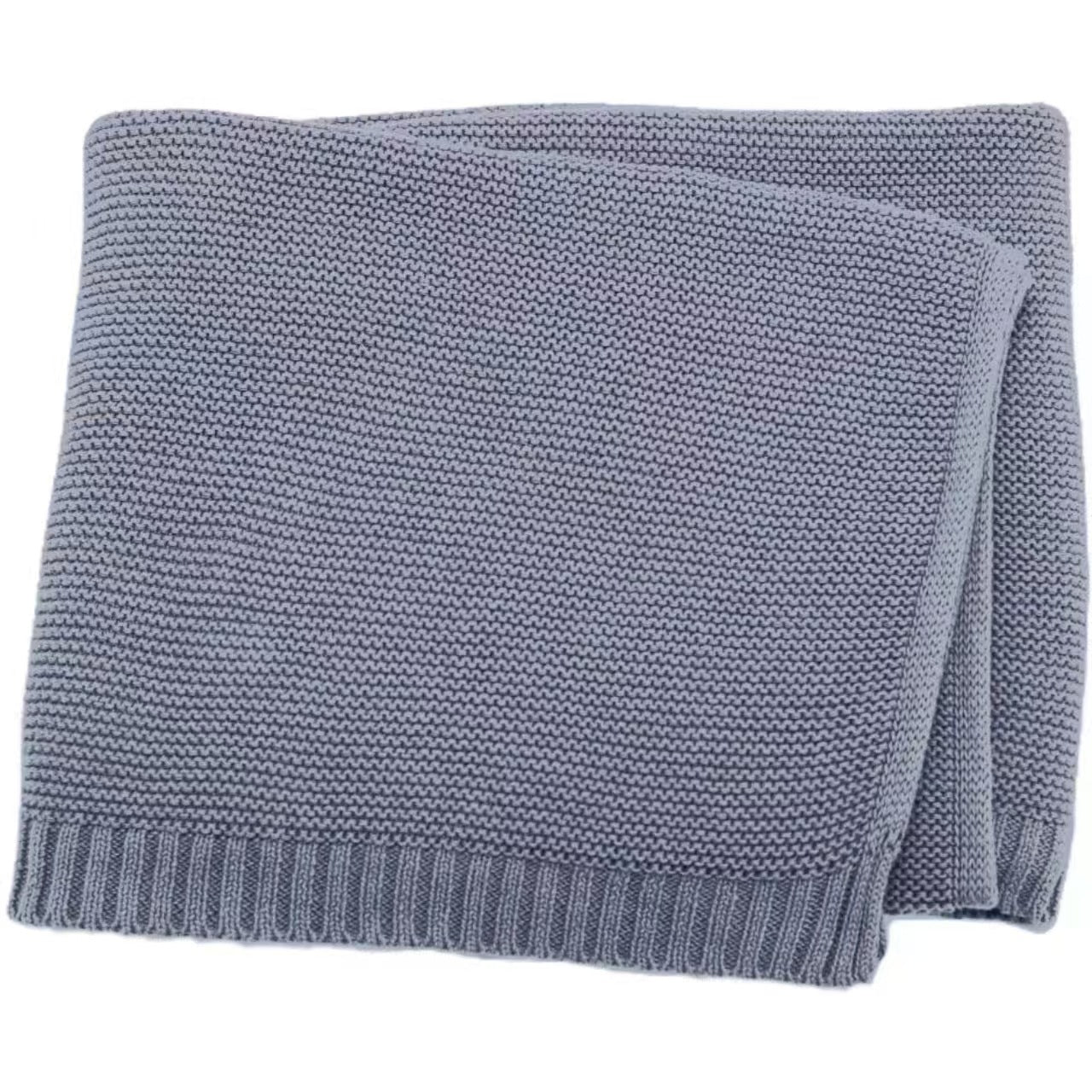 Coperta Neonato in Maglia – Morbida e Traspirante, Cotone 100%