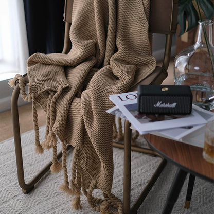 Coperta in maglia 130×240 cm – Vari colori