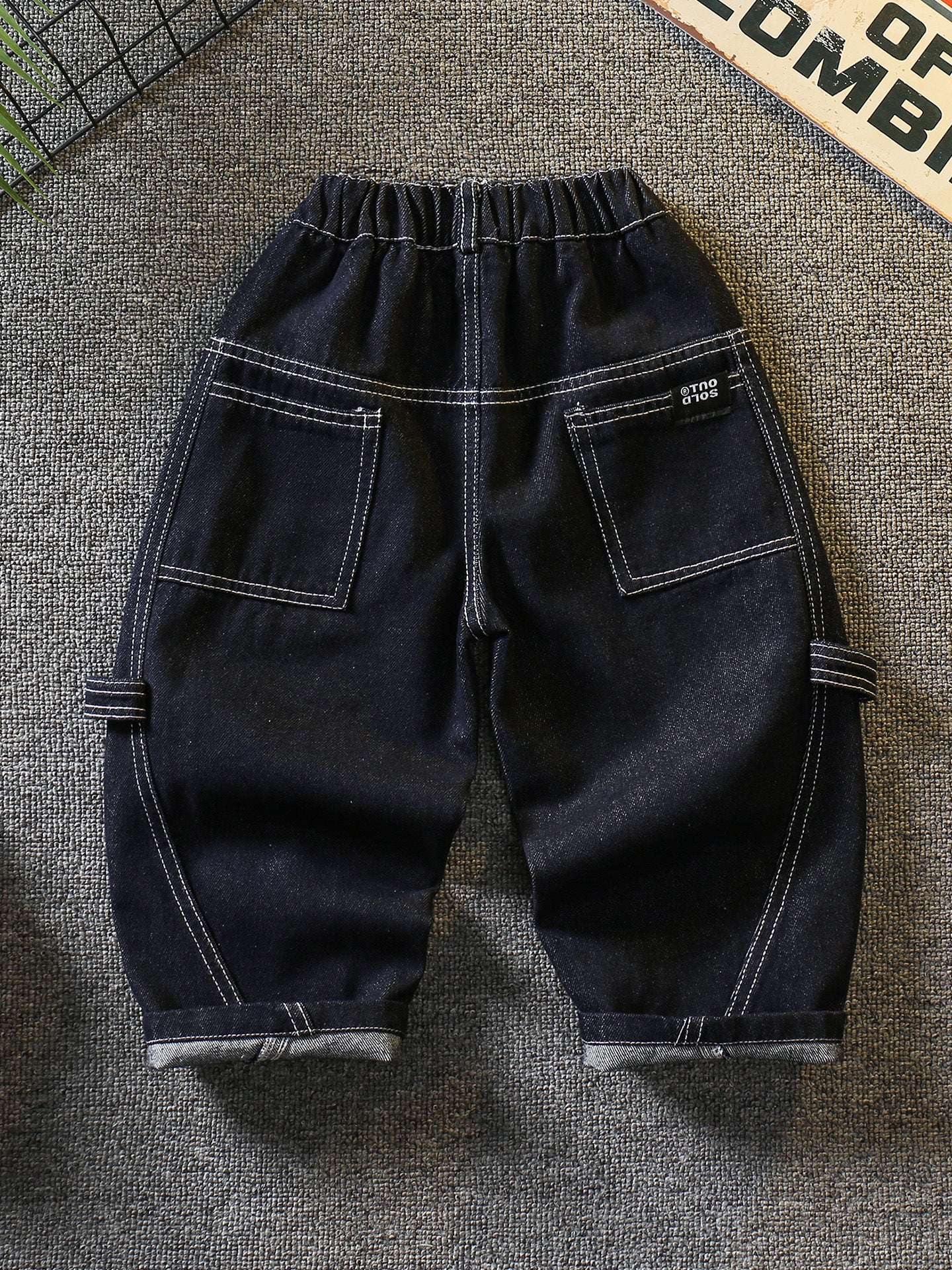 Pantaloni Cargo in Jeans per Bambino – Stile Casual