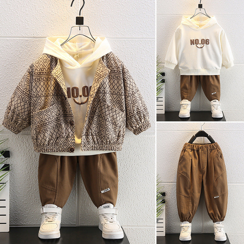 Set bimbo 3 pezzi casual