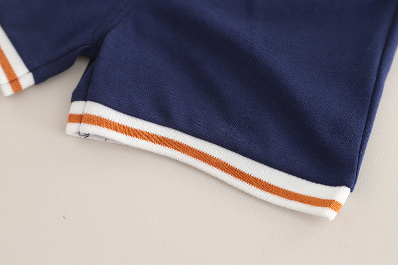 Completo Bambino Sportivo - Polo e Shorts 95% cotone