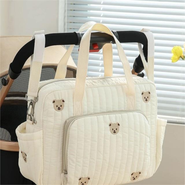 Borsa fasciatoio trapuntata con fantasia