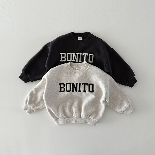 Felpa Unisex per Bambini – Stile Casual Oversize "BONITO"