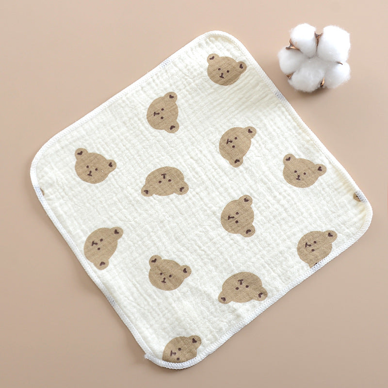 6 Mussoline in puro cotone-Orsetti Beige