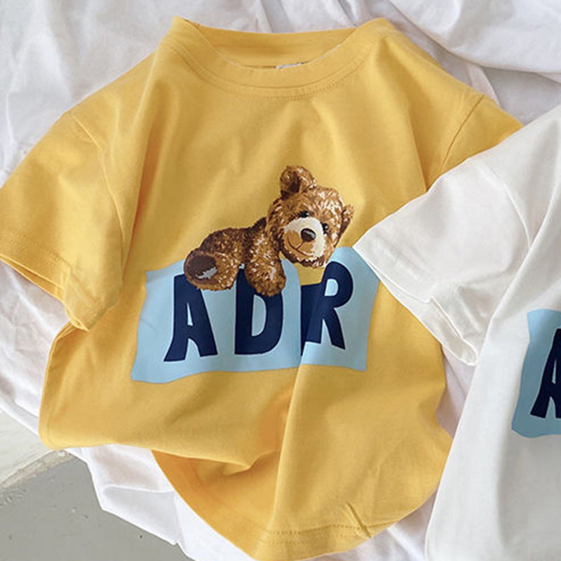 T-Shirt Bambino/Bambina con Orsetto