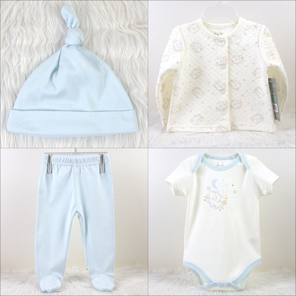 Set Nascita 4 pezzi Bimbo/ Bimba