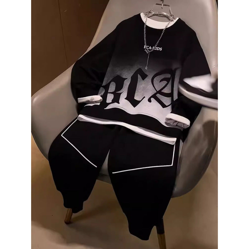 Completo 2 pz tuta bimbo con Grafica