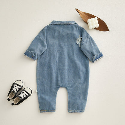 Pagliaccetto in Jeans per Bambini - Stile Casual e Moderno