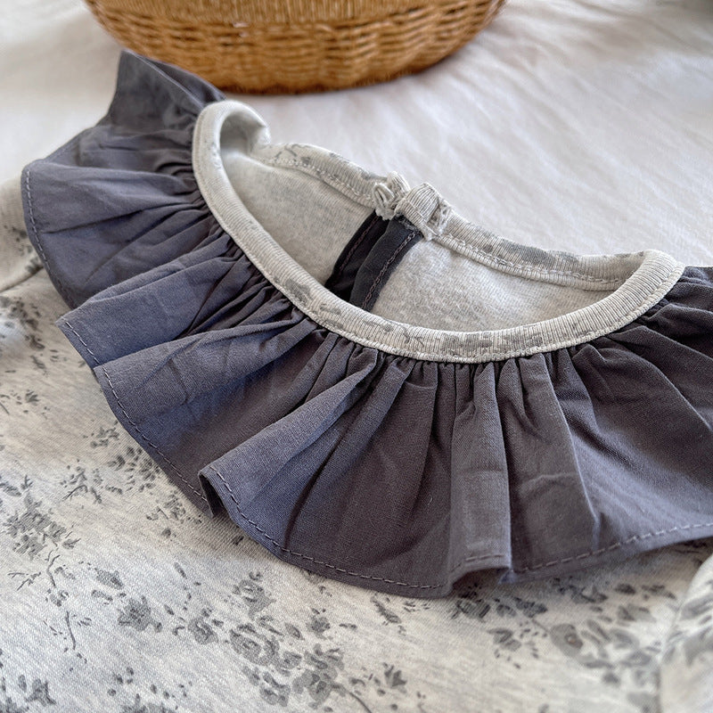 Completo Bimba "Dolce Charme" con Colletto Volant Estivo