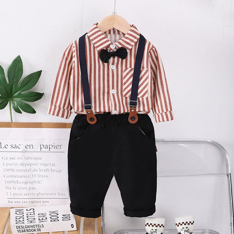 Completo Bimbo con Bretelle & Papillon – Cerimonia