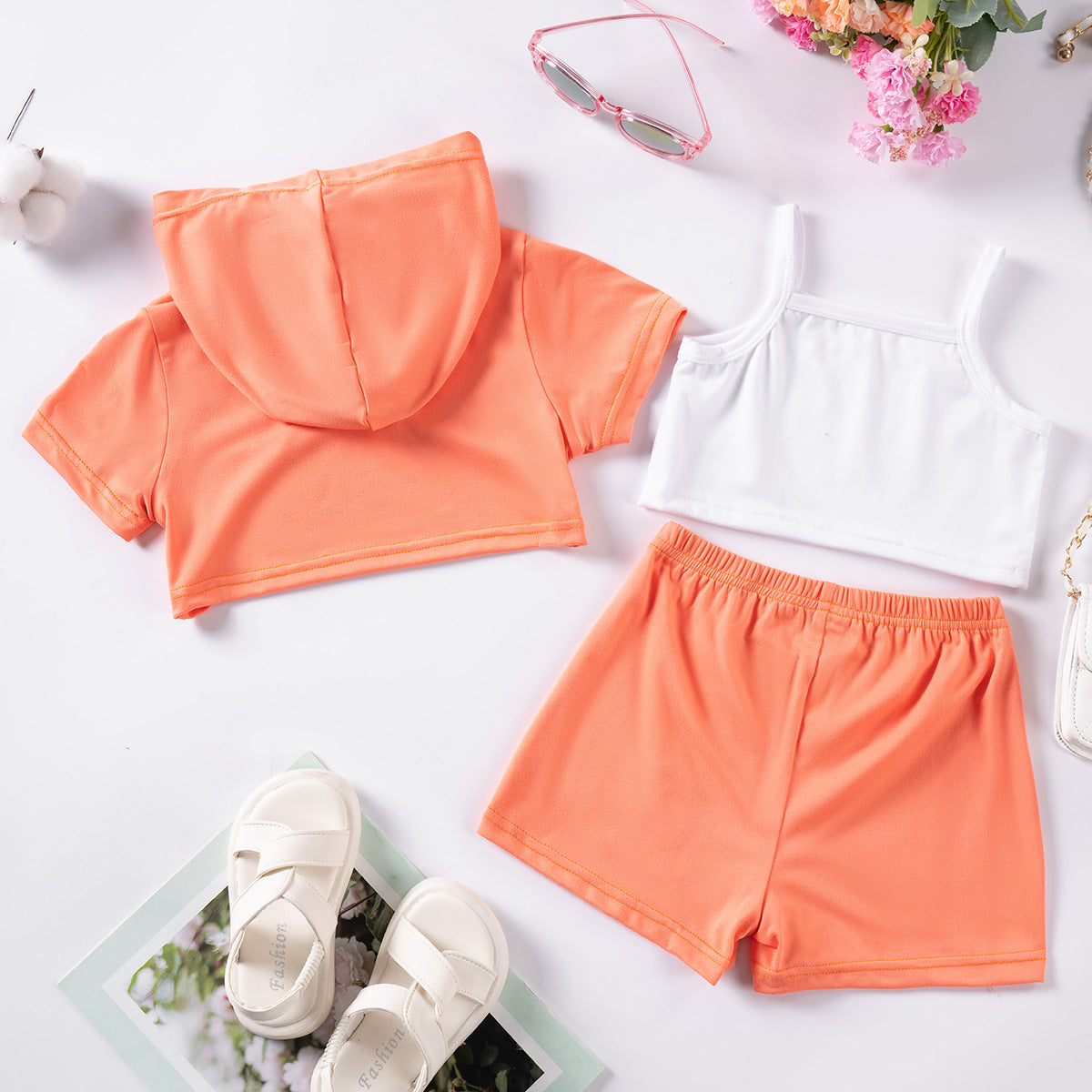 Completo Sportivo 3 Pezzi  Cappuccio