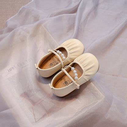 Ballerine Eleganti per Bambina con Perle