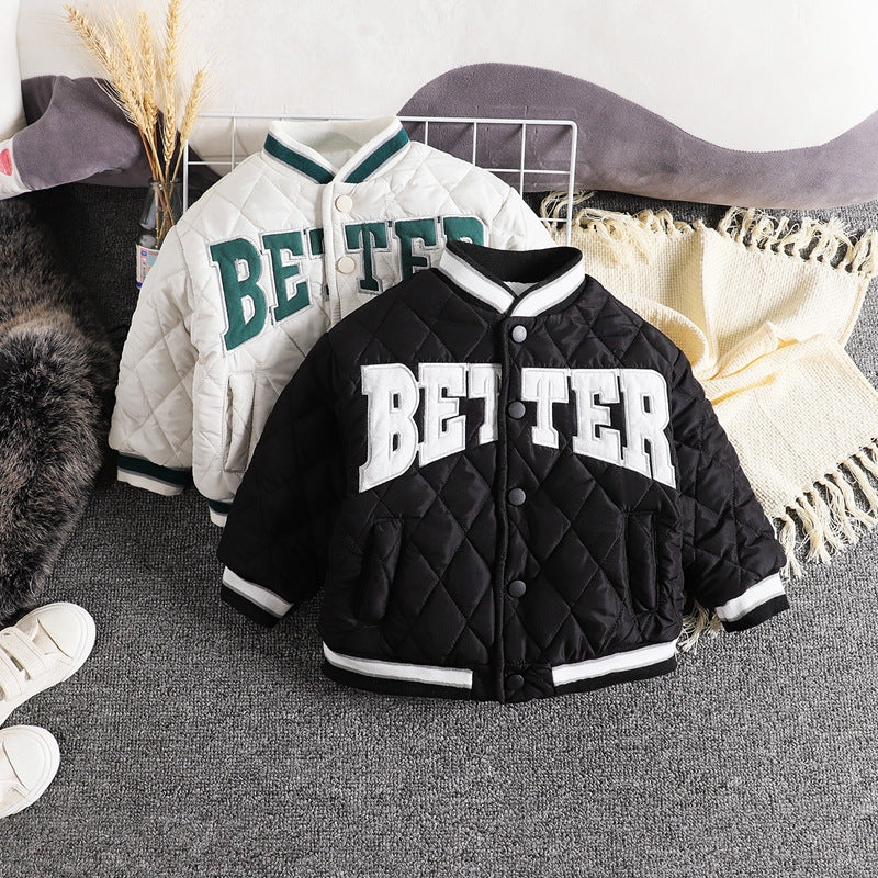 Giacca Bambino "Better"  Trapuntata Invernale Stile College