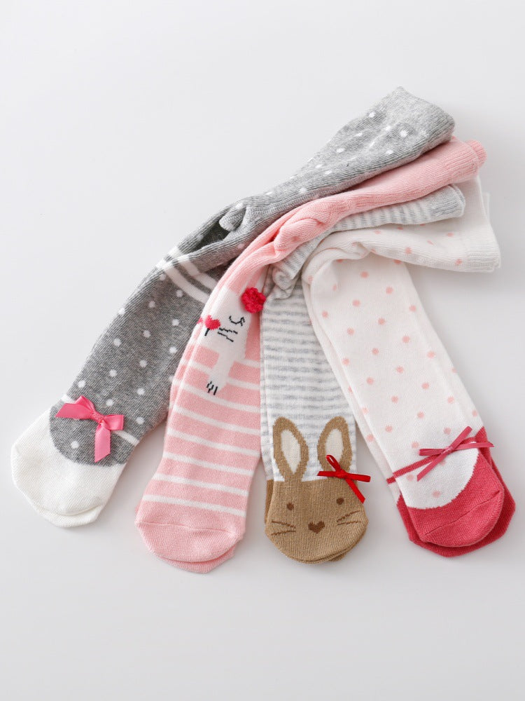Collant Bambina in Cotone Elasticizzato