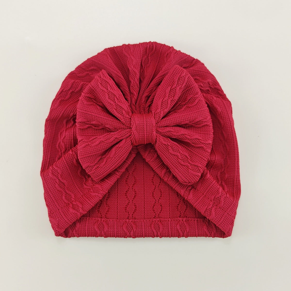 Set Cappellino Turbante + Calzini con Fiocco – Neonato