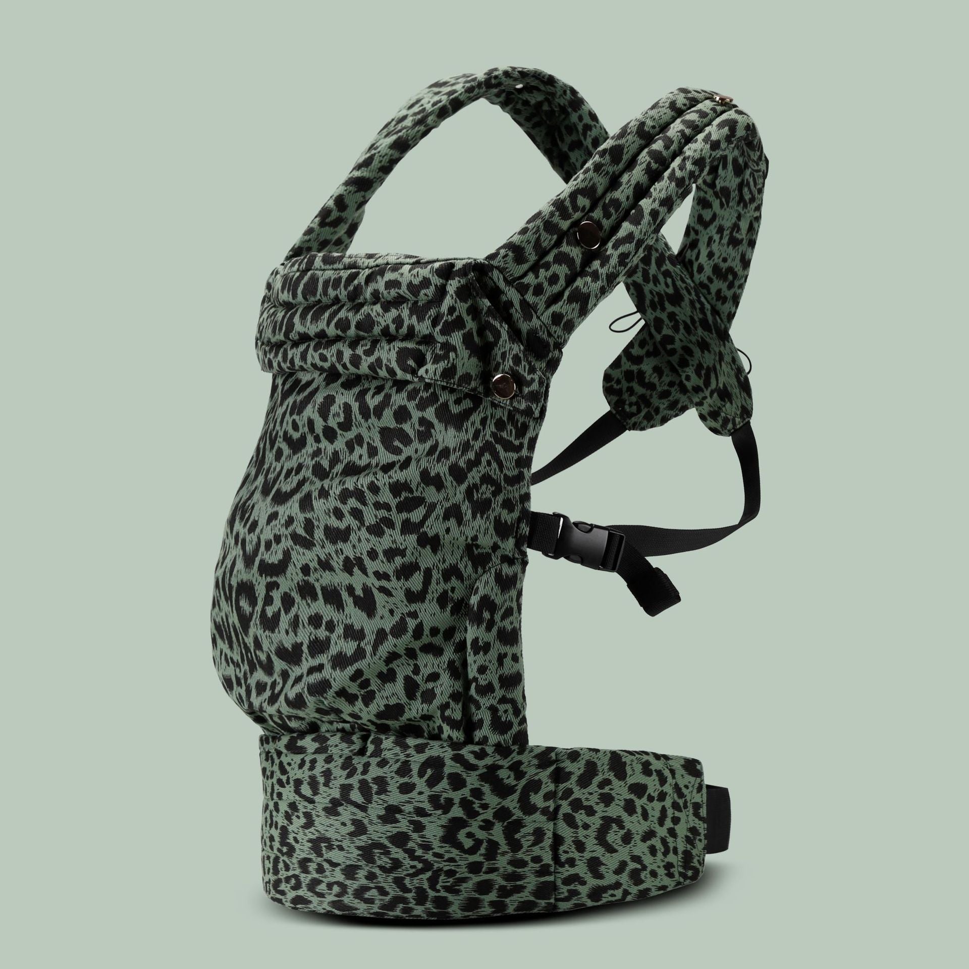 Marsupio Porta Bebè Ergonomico  Fantasia Animalier Verde