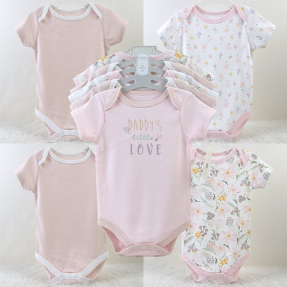 Set di Body in Cotone per Bambina - Stile Delicato e Confortevole