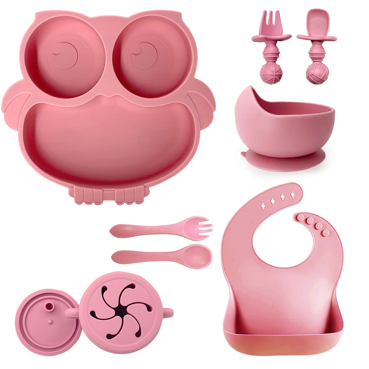 Set Pappa in Silicone per Bambini 6m+