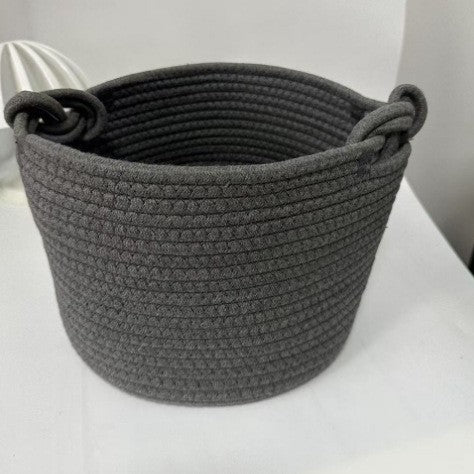 Cestino portaoggetti in corda personalizzato con nome