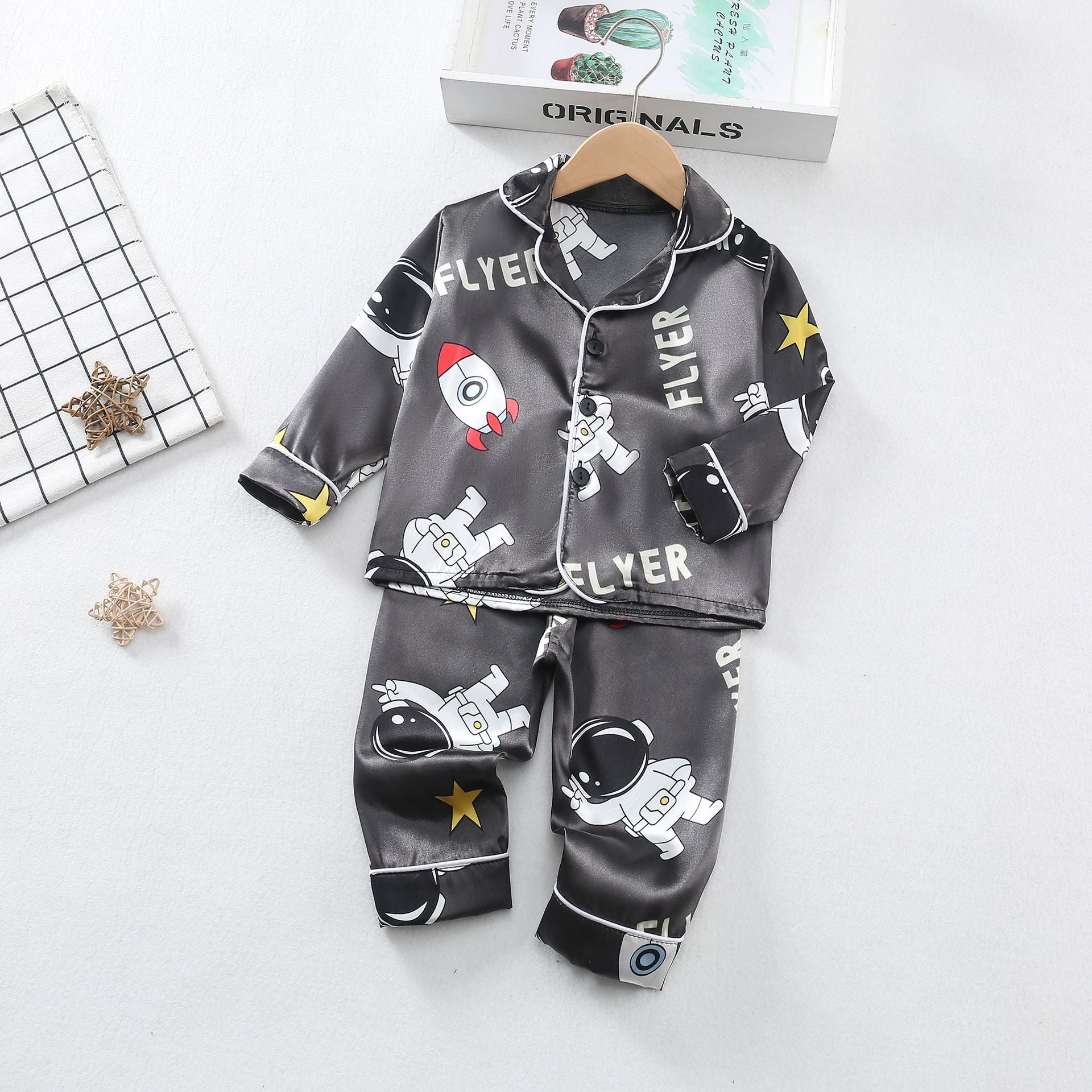 Pigiama in Satin 2 pezzi Estivo- Leggero