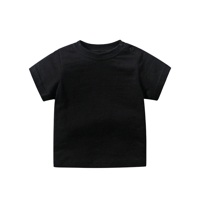 Basic T-Shirt Collection Bimbo Maglietta Estiva Cotone