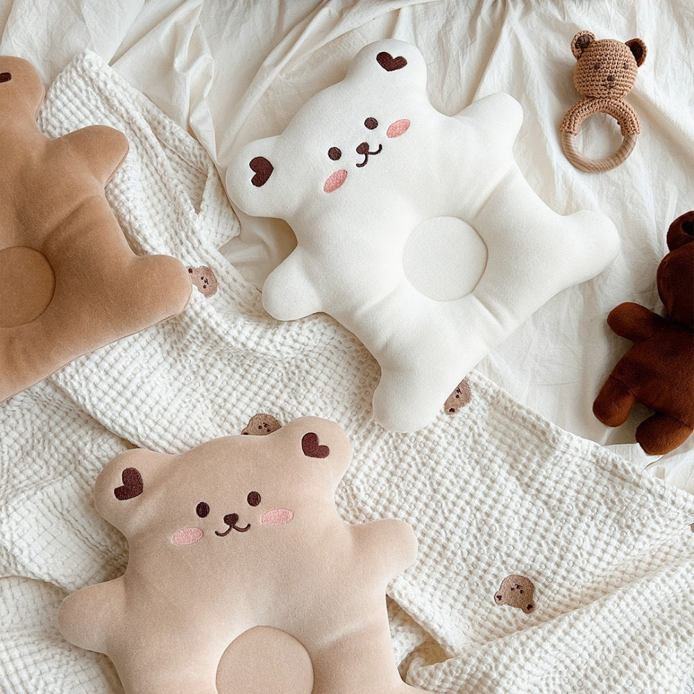 Cuscino Orsetto Antitesta Piatta  Memory Foam Morbido