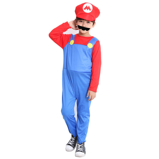 Costume Idraulico Classico Super Mario - Super Avventura per Bambini