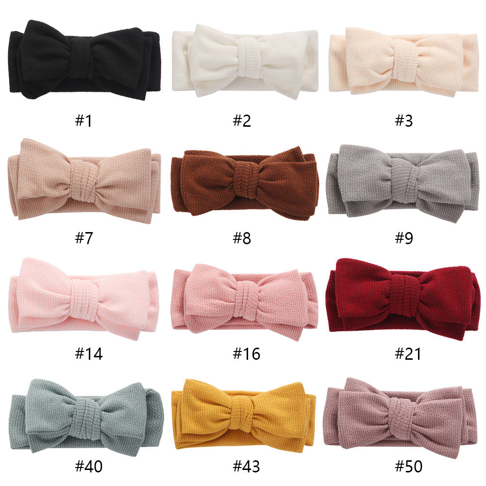 Fasce Elastiche Neonata con Fiocco