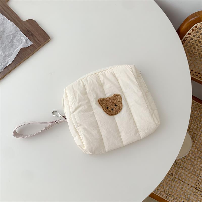 Pochette imbottita con orsetto