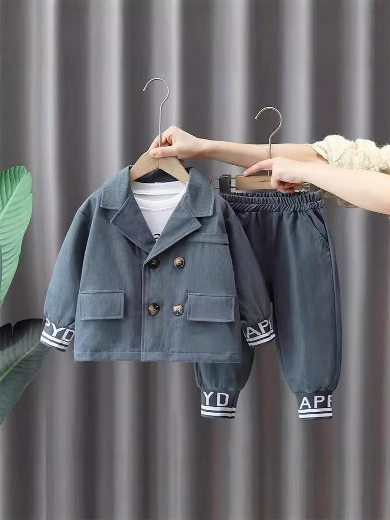 Set Bambino 2 Pezzi – Giacca con Pantaloni Sportivi