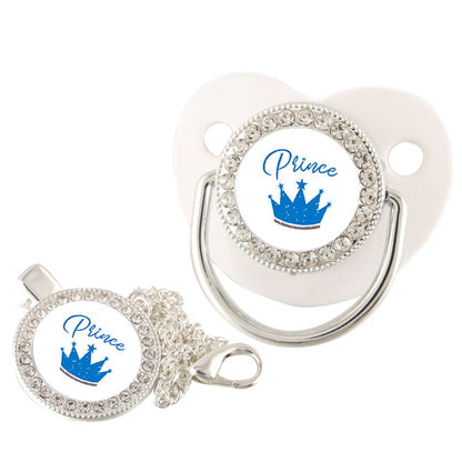 Set Ciuccio con Catenella Luxury "Prince" – Vari Colori