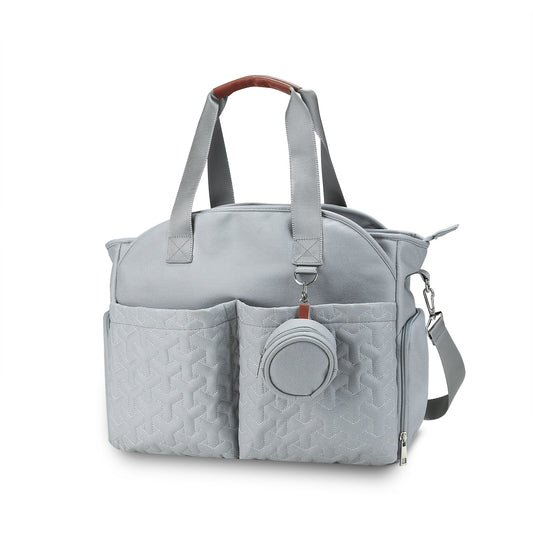 Borsa Fasciatoio Multifunzione con Porta Ciuccio e Tracolla