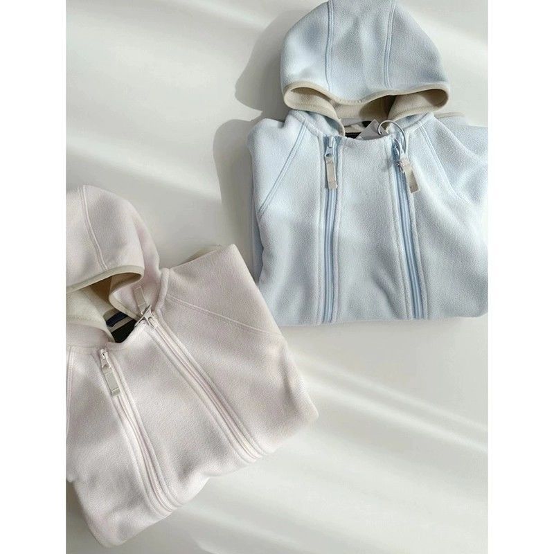 Tutina Invernale Neonato con Cappuccio – Azzurro Pastello